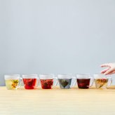 【メール便】お花のように美しいクラフトハーブティー クリアバッグ daytune.（デイチューン） 6個セット（6種類×1個）ノンカフェイン ティーバッグ・個包装 詰め合わせ カジュアルギフト 手土産