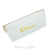 【ノベルティ】 クリスチャンディオール Dior ホワイトメッシュポーチ