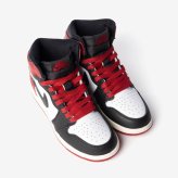 ナイキ NIKE AIR JORDAN 1 RETRO HIGH OG GS BLACK TOE REIMAGINED エアジョーダン レトロ ハイ オージー FD1437 スニーカー ハイカット つま黒 ジュニア キッズ レディース シューズ AJ1