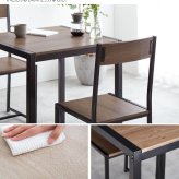 ダイニング家具 3点セット ダイニングセット ダイニング ダイニング3点セット 2人用 2人 テレワーク テーブル チェア 北欧 おしゃれ オシャレ おしゃれ家具 幅70cm 食卓 食卓セット 食卓テーブル 食卓机 ダイニングテーブルセット 木目