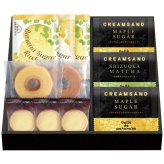 【送料無料・包装無料・のし無料】CALM ガレ・ドゥ・ワタナベ監修 クリームサンド&ひとときのスイーツセット GDF-BJ(B5) /ギフト お歳暮 入学祝い 卒業祝い 就職祝い 結婚祝い 誕生日 出産祝い 引越祝い 香典返し 新盆 初盆 御礼 内祝い 快気祝い ご挨拶 志 法事