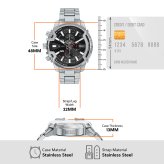 ディーゼル DIESEL 腕時計 メンズ クロノグラフ GRIFFED ステンレススチールウォッチ DZ4727【2026 新作】