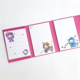 おジャ魔女どれみ パタパタメモ おジャ魔女×サンリオキャラクターズ メモ帳 ピンク グッズ