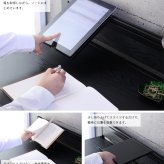 デスク チェア パソコン 収納 コンセント usb スマホ充電 引き出し 110cm幅 奥行45cm オフィス テレワーク 机 引き出し付き 勉強机 学習 省スペース スリム おしゃれ シンプル 北欧 ブラック iw-278