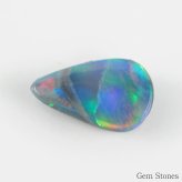  高品質 ブラックオパール 0.545ct ルース 裸石 宝石 オパール ブルー グリーン ブラック 希少 誕生石 10月 お守り ジュエリー ギフト