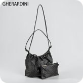 ゲラルディーニ ショルダーバッグ レディース ブランド GHERARDINI Italy GHB0210 EXCAL ブラック