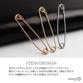 カラーピン カラーバー 安全ピン 穴なしok メンズ 3色 スーツ オフィス 紳士 お洒落 シャツ ネクタイ メタリック ボール シンプル クラシカル 男性