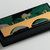 印鑑ケース（大）　二重橋 インテリア 漆器 盆 カタログギフト 景品 粗品