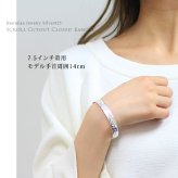 ハワイアンジュエリー バングル ハワイアンジュエリー ブレスレット 幅10mm 刻印 無料 サイズが選べる クローズバングル カットアウト スクロール シルバー925 太め 彼女 妻 女性 レディース 誕生日 プレゼント ハロウィン 【品番：B1040-10】