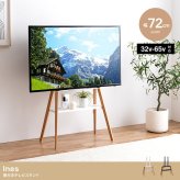 テレビ台 テレビボード テレビスタンド ラック 棚付き 壁掛け 壁寄せ イーゼル TV 脚 アート 配線隠し 自立 コード 幅72 コーナー 省スペース スタイリッシュ スマート 軽量 収納 インチ v 型 ロー