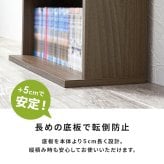 収納家具 ラック ブック ２台組 幅60cm 奥行22cm コミック約312冊 薄型設計 可動棚 スリム 壁面収納 文庫本 DVD CD 書類 雑誌 絵本 漫画 整理 コンパクト スッキリ収納 木目調 リビング収納 マガジン 収納 一人暮らし 新生活