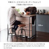 キッチンカウンター ゴミ箱収納 間仕切り レンジラック Salus ごみ箱上 ラック レンジ台 レンジボード 大型レンジ対応 家電収納 ハイテーブル 収納 ごみ箱収納ラック キッチンテーブル カウンターテーブル 新生活