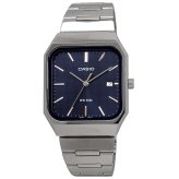 CASIO 腕時計 カシオ 時計 ウォッチ チープカシオ チプカシ STANDARD スタンダード アナログ クオーツ メンズ ネイビー 海外モデル MTP-B185D-2A1V [並行輸入品]