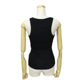 ガニー GANNI トップス タンクトップ T3898-099 ウィメンズ レディース Black ブラック 海外正規品