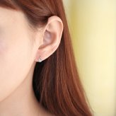 【無料ラッピング】  カナルヨンドシー Canal 4℃ ピアス K10 ホワイトゴールド ピアス ダイヤモンド アクアマリン レディース ブランド 正規品 新品 ギフト プレゼント 人気 おすすめ 誕生日 記念日 クリスマス 送料無料