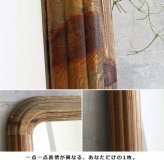 ミラー ドレッサー スタンド 姿見鏡 天然木 無垢 古材 アンティーク 全身 160cm 姿見 おしゃれ 大判 立て掛け 鏡 立てかけ 幅60cm 玄関 木製 パイン材 北欧 ビンテージ インダストリアル カフェ 西海岸 レーゲン
