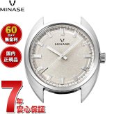 ミナセ MINASE 腕時計 本体 メンズ 自動巻き MASTER CRAFT J3 マスタークラフト J3 ベージュ文字盤 J3-NBE