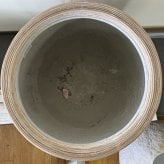 鉢カバー おしゃれ 大型 20号 17号 14号 丸型 マラッカ クリームウォッシュ RD S M L サイズ 高級 北欧 室内 屋内 観葉植物用 サボテン 特大 玄関 インテリア プランター 深型