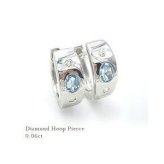 フープピアス K18YG PG WG pt900【0.06ct】オーバルカット オーバル ダイヤモンド フープピアス 誕生石 カラーストーン 3×4 ファンシーカット 人気 母の日 ギフト レディース メンズ フープ 誕生日 記念日 10周年 【送料無料】    LP-446B
