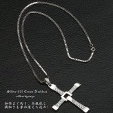 シルバー925素材 クロスネックレス CZ ジルコニア 十字架 シルバー 人気 ペンダント