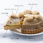 銀座千疋屋 銀座タルト モンブラン 1個 5号 直径15cm 栗 マロン モンブランタルト ケーキ スイーツ 洋菓子 送料無料 お中元 お歳暮 内祝い 母の日 父の日 誕生日 お祝い ギフト プレゼント 贈り物 秋のスイーツ お取り寄せ 冷凍 洋酒使用