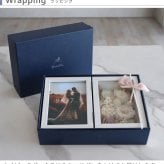 プリザーブドフラワー ナチュラルフラワーフォトボックス2個セット【フォトフレーム 写真 結婚式 両親贈呈 プレゼント ギフト】【メッセージカード無料】 
