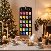 クリスマスギフト 冬ギフト お歳暮 お配りギフト アドベントカレンダー 「紅茶のホリデーカレンダー 2026」（ホリデーシルバー）