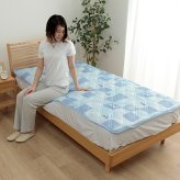 冷感 可愛い 猫柄 ひんやり 肌触り 節電 夏用 涼しい シングル 約100×200cm