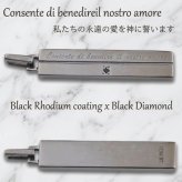 【レーザー刻印対応】ペアネックレス シルバー アクセサリー 名入れ ホワイトダイヤモンド ブラックダイヤモンド ピンクゴールド ブラック ペアペンダント 誕生日 記念日 メンズ レディース プレゼント
