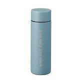 名入れ ポケットサーモボトル パープル 紫 選べる13色 130 mL 保温 保冷 ステンレス製 ボトル 水筒 イニシャル 真空二重構造 プレゼント 父の日 母の日 誕生日 夫婦 結婚祝い 敬老の日 77歳 喜寿祝い 紫色のプレゼント
