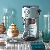 かき氷機 電動 ふわふわ とろ雪 かき氷器 電動かき氷器 氷調節 特典付き Toffy (トフィー) コンパクト電動ふわふわかき氷器 K-IS13-PA ペールアクア ラドンナ LADONNA #64029 冷凍フルーツ ジュース ミルク 台湾風 レトロ おしゃれ かわいい 家庭用 夏休み