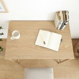 マリー デスク&チェアセット ベージュカラー ベージュ・ブラウン 2色展開 パソコンデスク ワークデスク 在宅ワーク おしゃれ シンプル 新生活 家具 インテリア 不二貿易