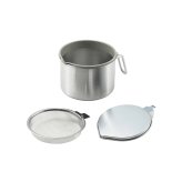 【燕三条】オイルポット 小さめ コンパクト 600mL 日本製 小さなオイルポット For油 フォーユー  ステンレス  油入れ 油ポット  揚げ物 天ぷら 小さい ミニ おしゃれ  油こし 液垂れしづらい シンプル アーネスト