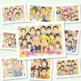 傘寿祝いの記念に、ありがとうの気持ちが、まっすぐ届く贈り物です。初めての似顔絵注文でも安心です。 傘寿祝い ギフト 似顔絵 手描き プレゼント 贈り物 名入れ 傘寿祝い お祝い 記念 長寿 大人数 おばあちゃん おじいちゃん 祖父母 修正無料 名入れ 下書き確認 親孝行 かわいい 宝物 そっくり 親孝行 長寿祝い 敬老の日 80歳 感激 初任給 還暦祝い 喜寿祝い 結婚祝い 家族