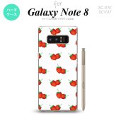 【SC01K】【スマホケース/スマホカバー】【ギャラクシー ノート8】SC01K スマホケース Galaxy Note8 SC-01K カバー ギャラクシー ノート8 苺・イチゴ  nk-sc01k-042【メール便送料無料】