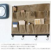POST GENERAL ポストジェネラル ワックスドキャンバス ウォールポケット L