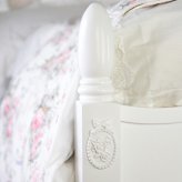 アンティーク調 ヨーロピアン フレーム スノコ使用 フィレンツェ ダブル 高級 木製 マホガニー材 輸入家具 通気性 クラシック ＤＥＬＴＡ