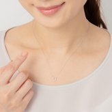 【無料ラッピング】  カナルヨンドシー Canal 4℃ ネックレス K10 ホワイトゴールド ネックレス ダイヤモンド ブランド 正規品 新品 ギフト プレゼント 人気 おすすめ 誕生日 記念日 クリスマス 送料無料