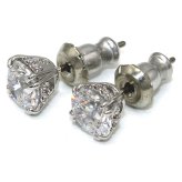 スワロフスキー swarovski ピアス Stilla ラウンドカット 5636712 スティラ スタッドピアス アクセサリー レディース シルバー 海外正規品