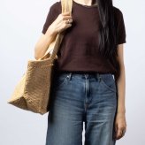 パトゥ PATOU TRAPEZE TOTE BAG GM ラフィア パトゥ ロゴ トラペーズ トート ラージ AC0920215 トートバッグ レディース バッグ