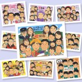 米寿 似顔絵 ギフト 手描き 名入れ 贈り物 プレゼント 米寿 長寿 88歳 長寿祝い 誕生日 大人数 家族 両親 お父さん お母さん 修正無料 下書き確認 名入れ 喜ばれる かわいい 似てる そっくり 長寿 思い出 88歳 感動 ブライダルギフト イラスト 初任給 闘病中の方への励まし オーダーメイド 感激 応援 大量注文 ハロウィン 感謝 クリスマス 還暦祝い