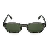 トムフォード TOM FORD サングラス アジアンフィット アイウェア UVカット スクエア FT1352-D/S 20N 52 メンズ レディース ユニセックス ライトグレー+グレー 海外正規品