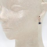 SWAROVSKI スワロフスキー ピアス 5492252 Evil Eye アクセサリー ブルー ローズゴールド レディース