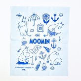 ムーミン メガネケース ブルー MOOMIN SUMMER