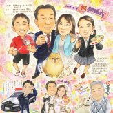 結婚記念日のプレゼントに、写真の表情を大切に、やさしく仕上げます。 贈り物 銀婚式 似顔絵 手描き 名入れ ギフト プレゼント 結婚記念日 お祝い 誕生日 記念 ご夫婦 カップル ご両親 下書き確認 名入れ 修正無料 実績多数 サプライズ 似てる そっくり 結婚25周年 宝物 一生もの 大量注文 オリジナル 闘病中の方への励まし 古希祝い 家族 メモリアルギフト 同窓会 応援 カラフル 百寿祝い