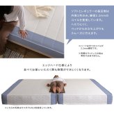 日本製ポケットコイルマットレス【nukkua-ヌックア-】(セミダブル) 高品質 コンパクト 高反発 厚さ23cm 省スペース 抗菌 防ダニ 防臭 リバーシブル 敷きマット 寝具マット マットレス寝具 寝具用品 寝室用品 インテリア ポリエステル 綿