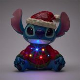 スティッチ クリスマスセーター LED 17.8cm リロ&スティッチ クリスマス | ディズニー トラディションズ ジムショア グッズ フィギュア 人形 置物 彫刻 Jim Shore 正規輸入品