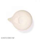 studio m’ スタジオエム なつめ 土瓶[急須 おしゃれ ティーポット 土瓶急須 和食器 日本製 陶器 かわいい 小さめ ミニ ポット 電子レンジ対応 来客用 お茶 煎茶道具 紅茶 ティータイム 籐 ハンドル 持ち手 ナチュラル]
