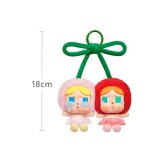 【ラッピング無料】POP MART CRYBABY Crying For Love Plush Pendant Love You Cherry Much クライベイビー ぬいぐるみペンダント ギフト 誕生日 プレゼント 彼女 女性
