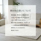 ラグ カーペット ウィルトン ホワイトインテリア ブロック柄 約200×250cm